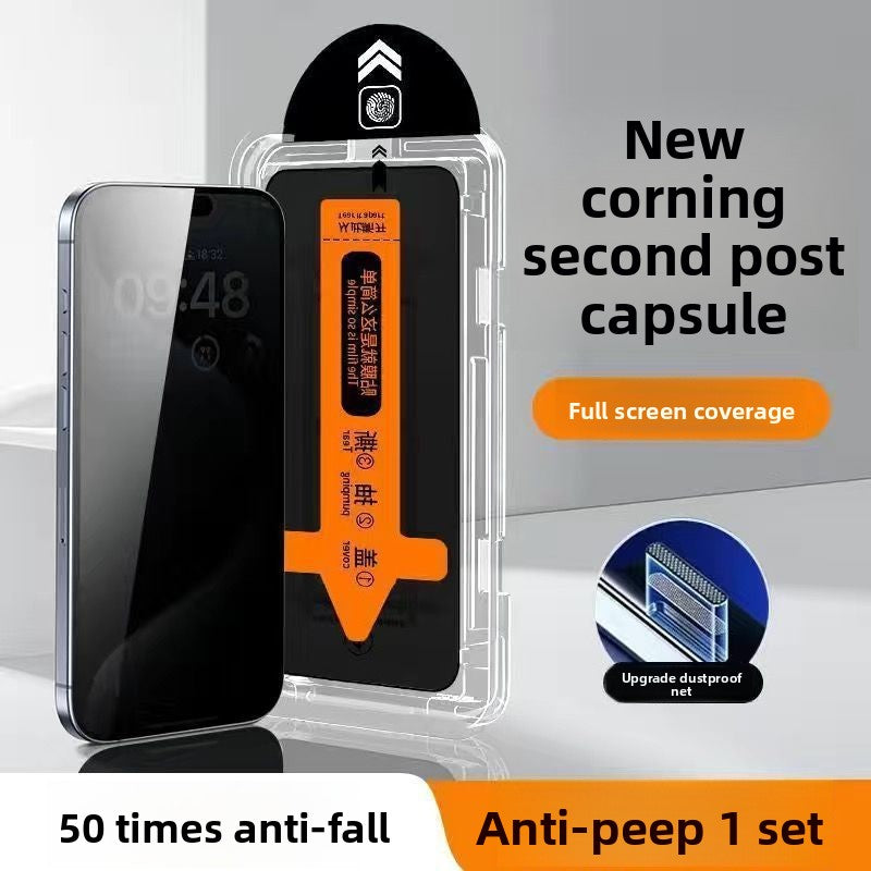 Dust-free tempered film