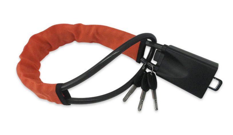 Universal Car Steering Wheel Lock with Steel Cable