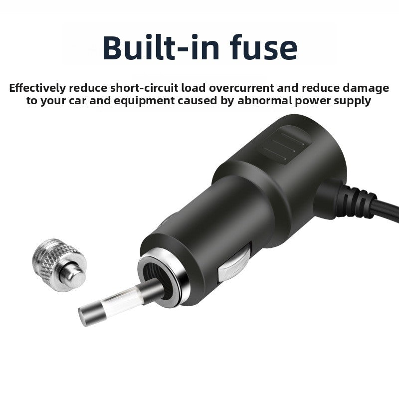 Car cigarette lighter with four-way fast charging