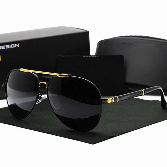 Men's Polarized Sunglasses UV400 Protection Fashion Large Frame