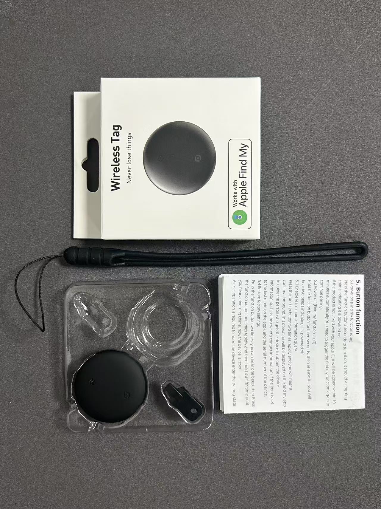 Waterproof Bluetooth Tracker for iOS