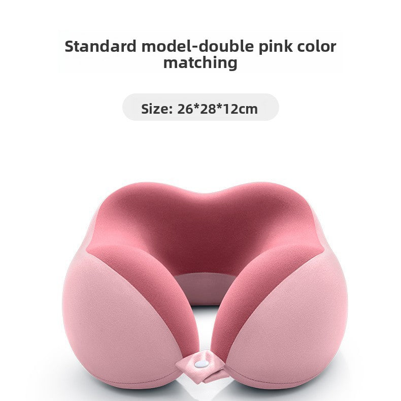 U-shaped travel neck support pillow