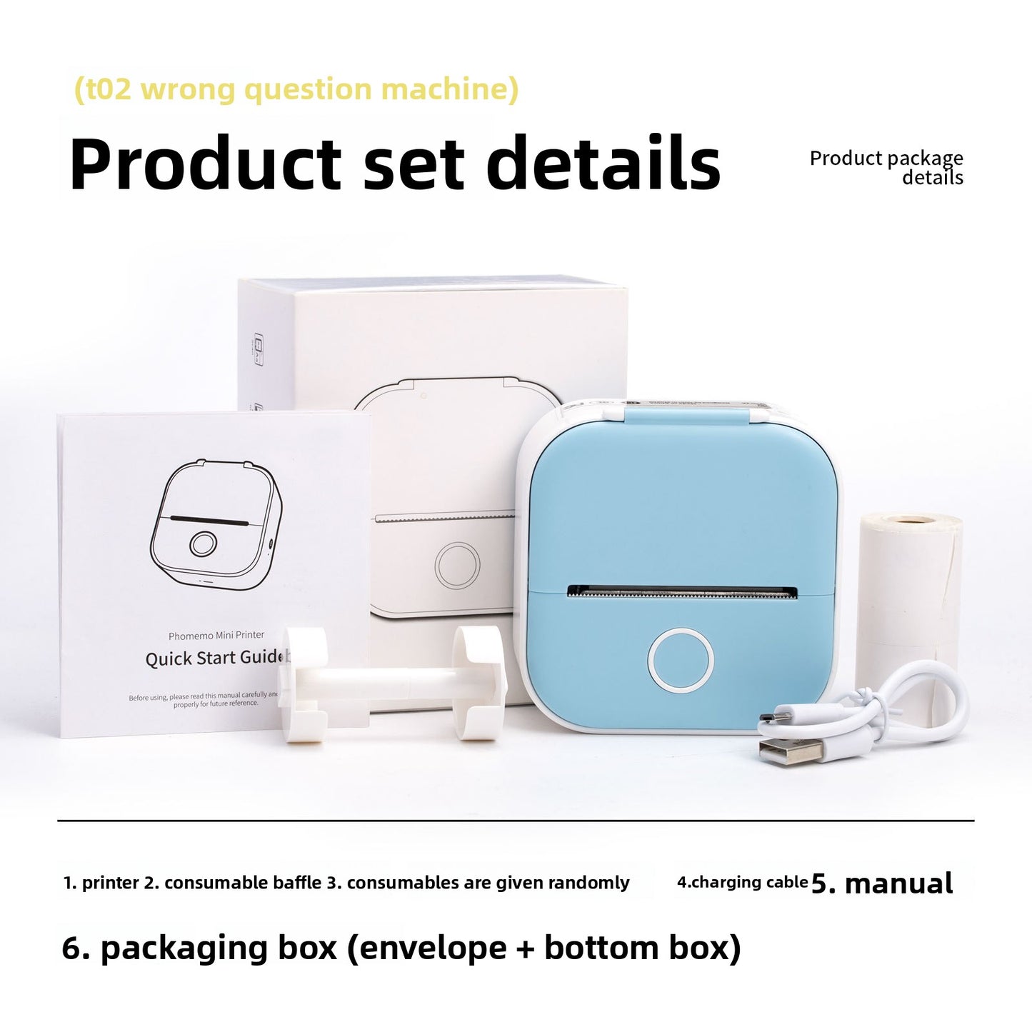 Mini Thermal Bluetooth Printer