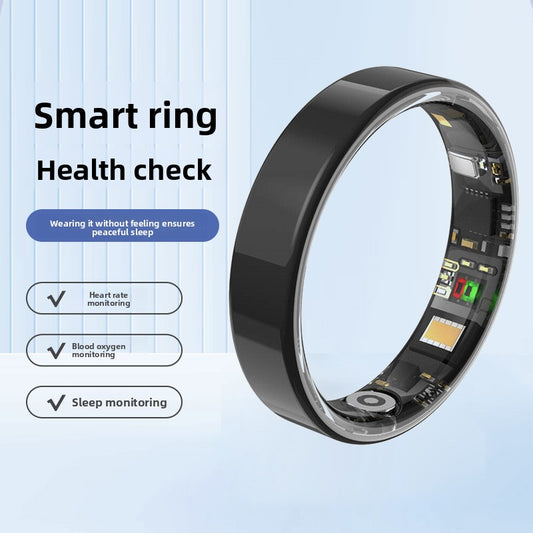 Smart AI Wearable Ring with Health Tracking