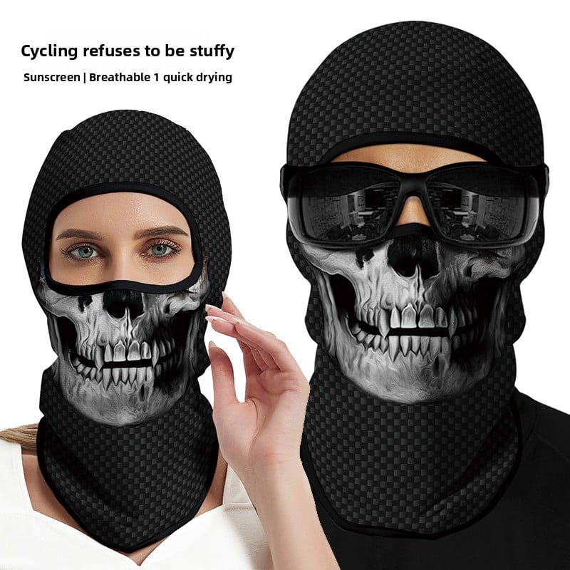 Sun protection cycling mask