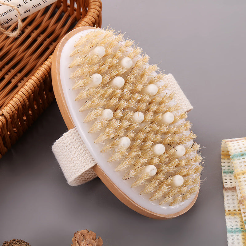 Natural Bristle Bath Brush