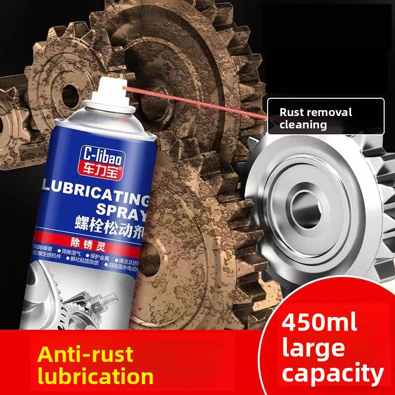 Multi-functional rust remover and lubricant for vehicles