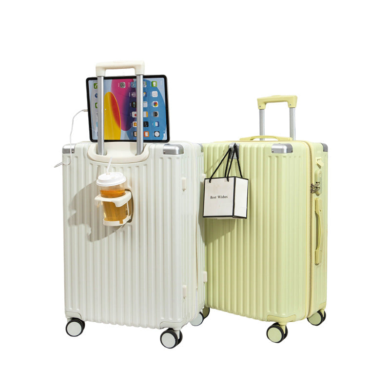 Multifunctional ABS+PC Travel Suitcase