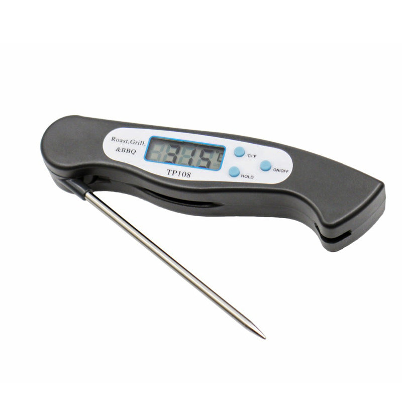Foldable Stainless Steel Probe Food Thermometer