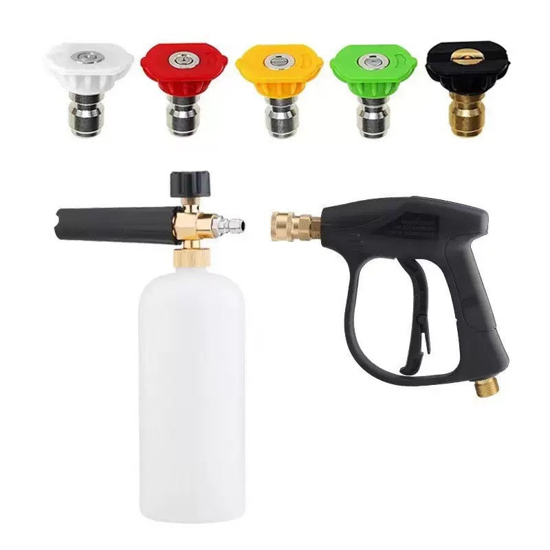 Car washing water gun for household use
