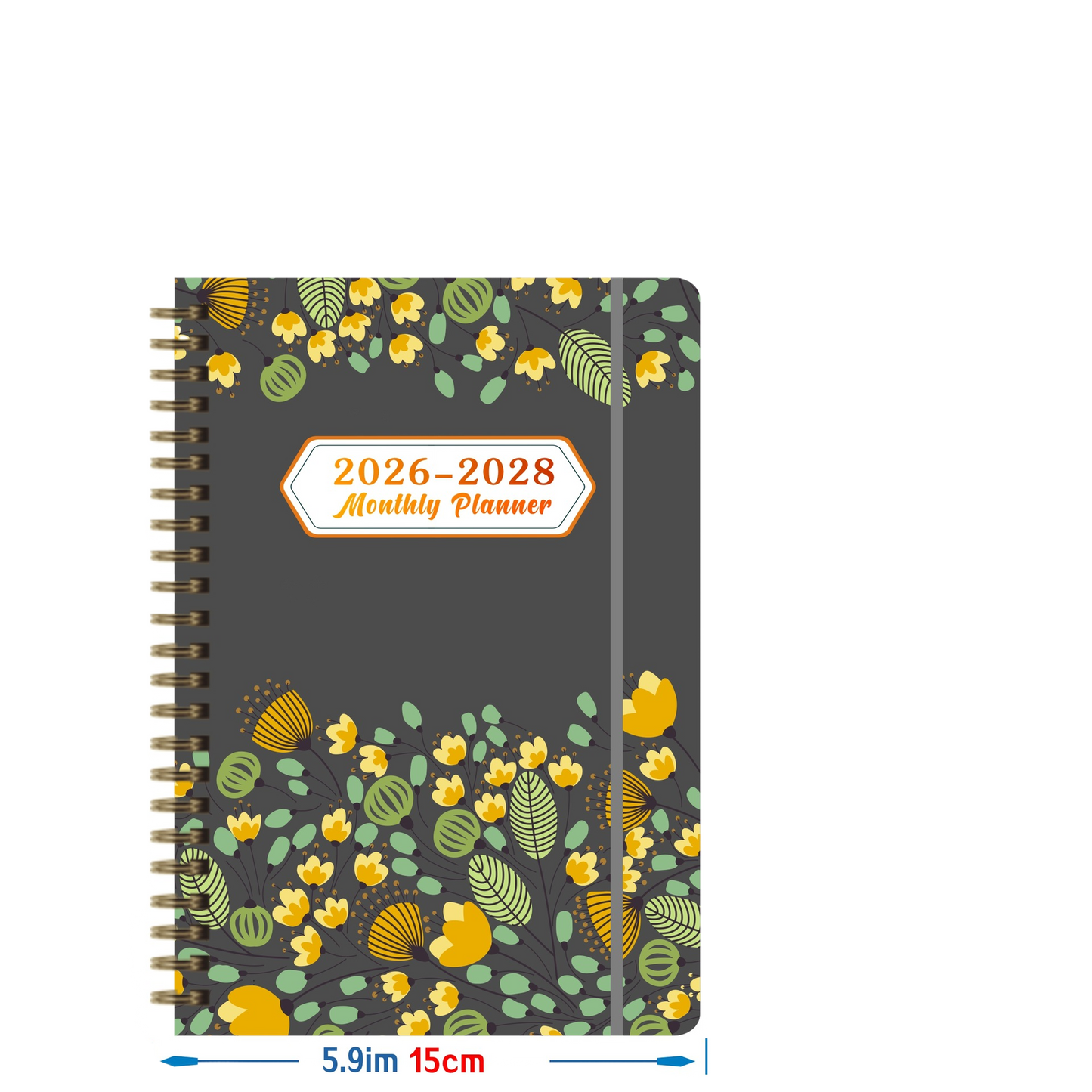 2026-2028 A5 Planner Notebook with Coil Binding