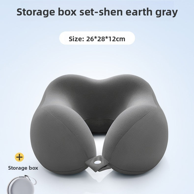 U-shaped travel neck support pillow