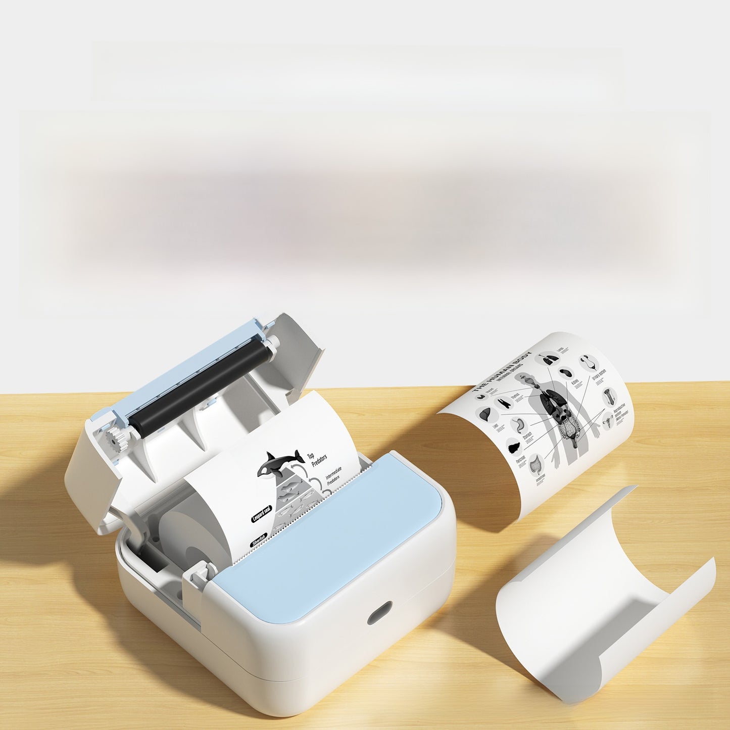 Portable Wireless Thermal Bluetooth Label Printer