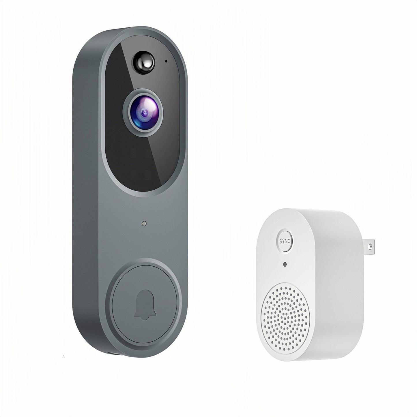 Smart Video Doorbell with Wireless Intercom
