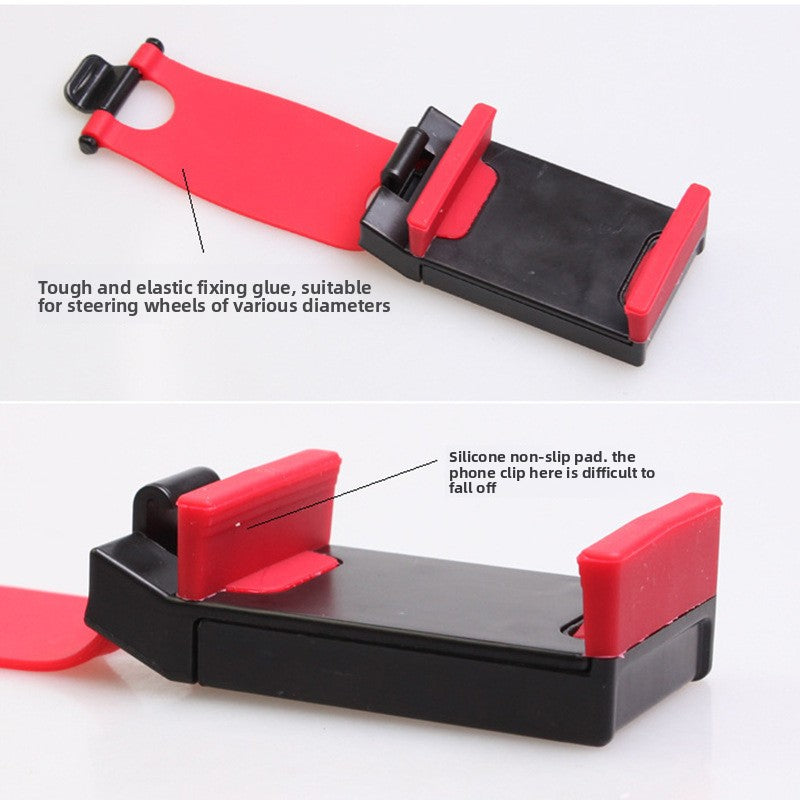 Universal Car Steering Wheel Phone Holder Bracket