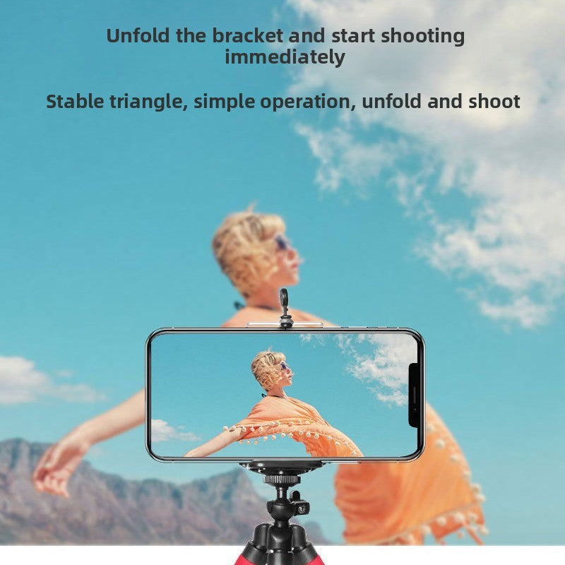 Octopus Flexible Phone Stand with Clamp