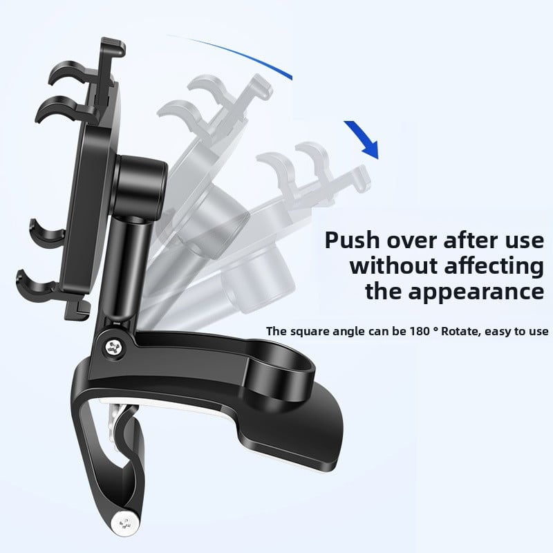 Automobile rotating phone holder