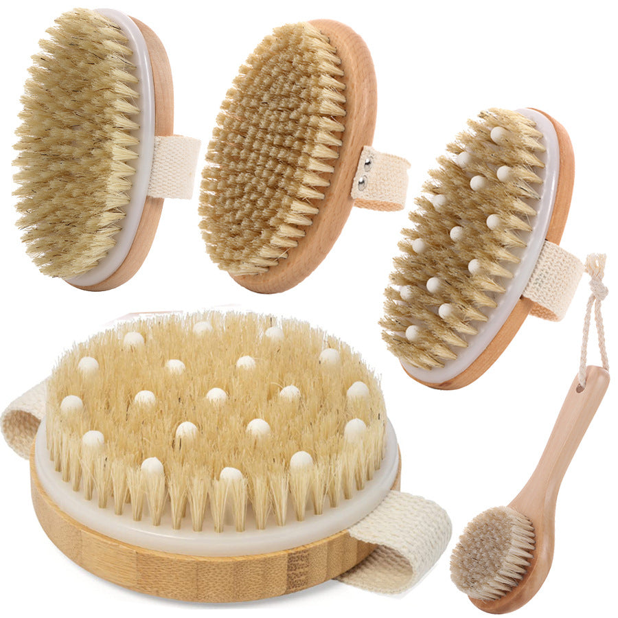Natural Bristle Bath Brush
