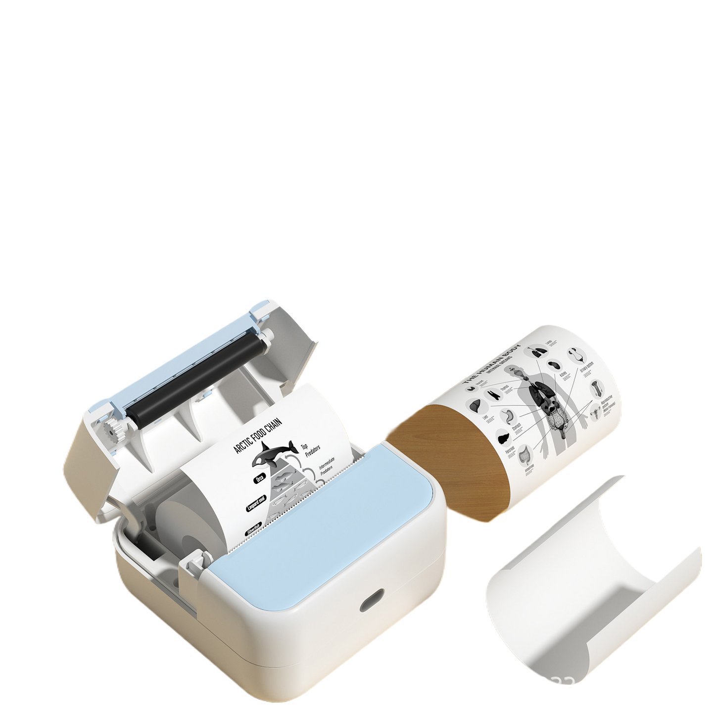 Portable Wireless Thermal Bluetooth Label Printer