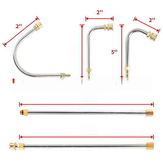 High-pressure car wash water gun