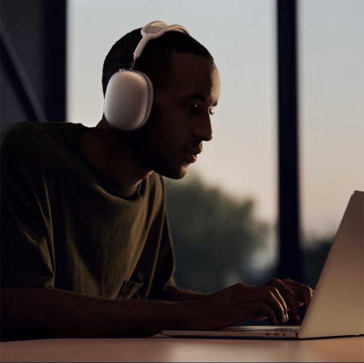 Wireless Bluetooth Over-Ear Headphones with Noise Cancellation