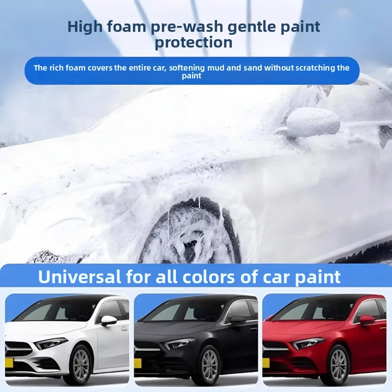 High foam concentrated car wash liquid concentrate