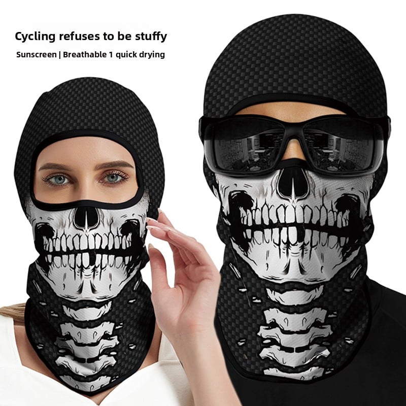 Sun protection cycling mask