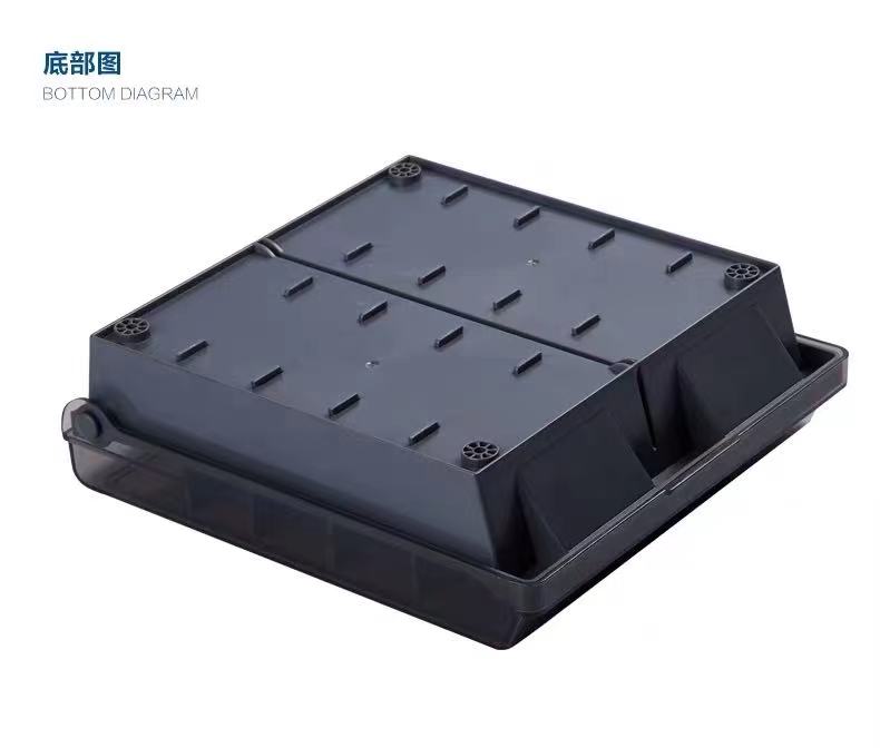 Large Capacity Plastic Business Card Holder