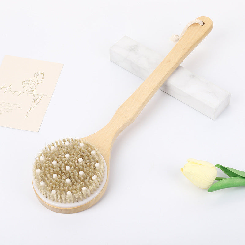 Natural Bristle Bath Brush
