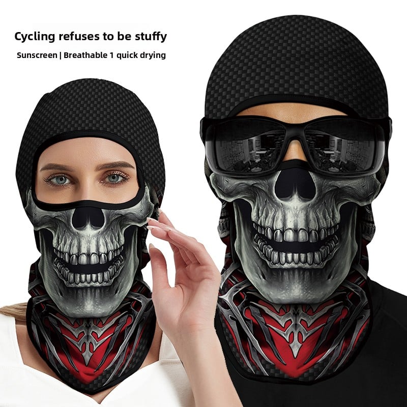 Sun protection cycling mask