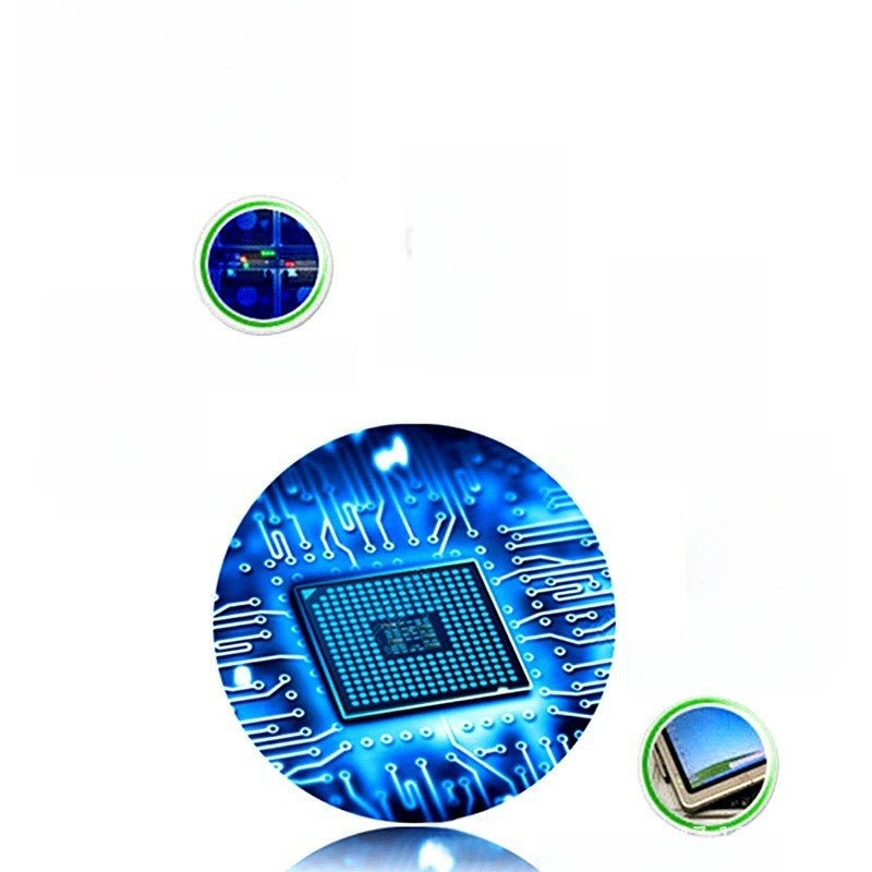 Dual-pin temperature sensor chip
