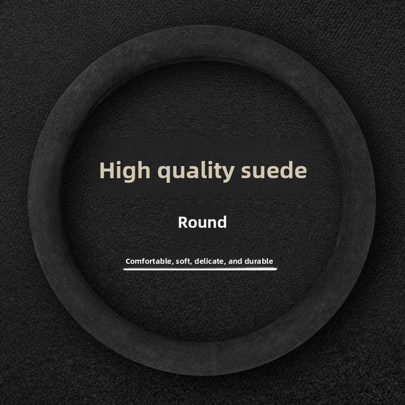 Universal Suede Car Steering Wheel Cover