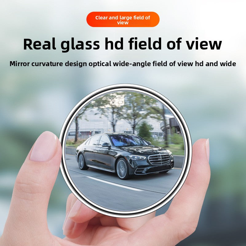 Car Small Round Mirror 360-Degree