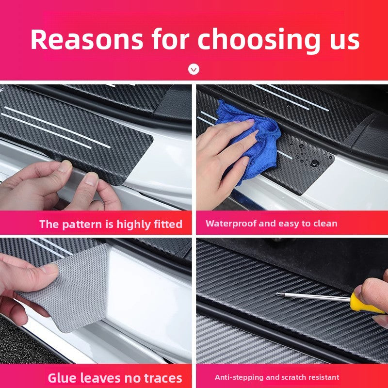 Car Door Sill Protector Anti-Scratch Strip