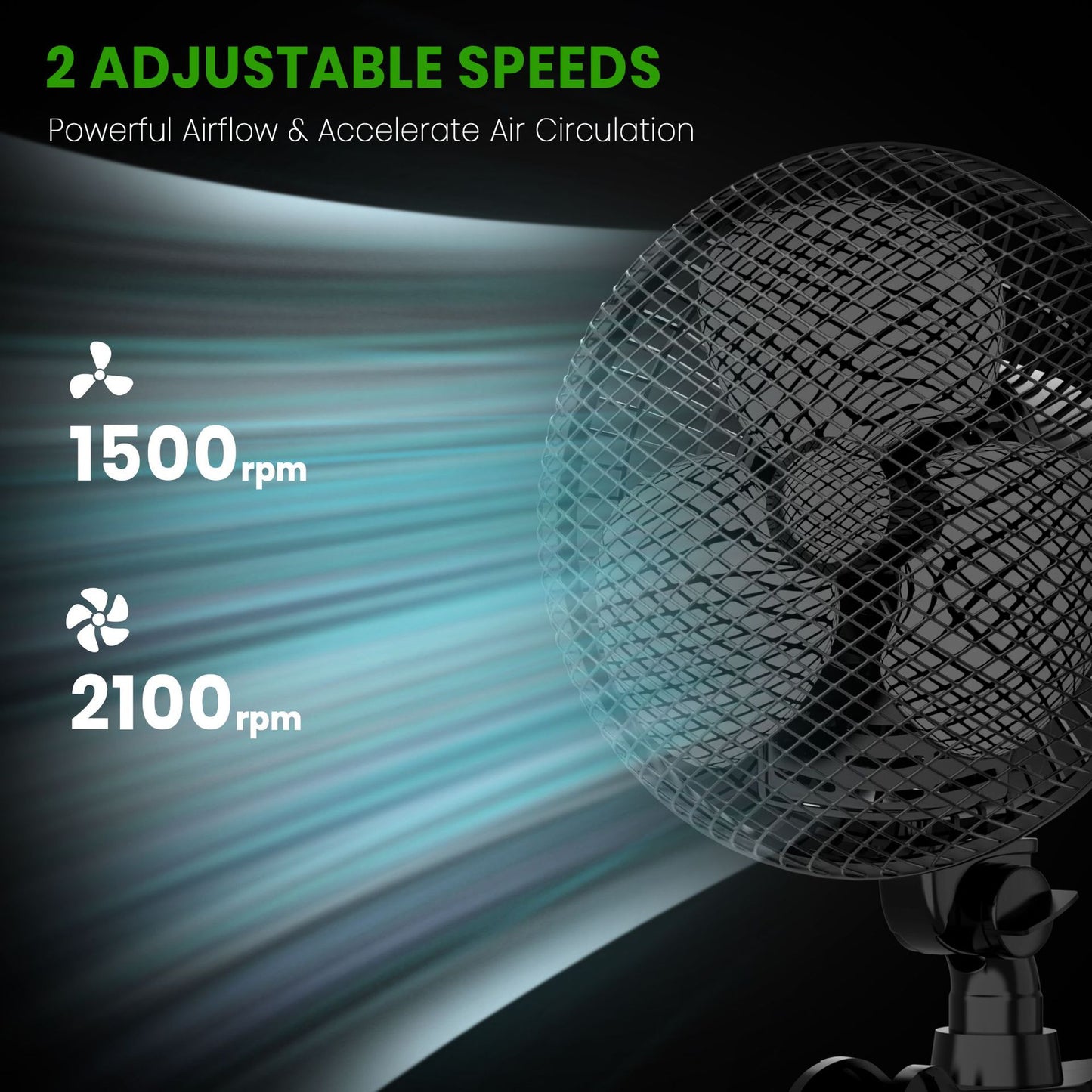 Clasp-type electric fan