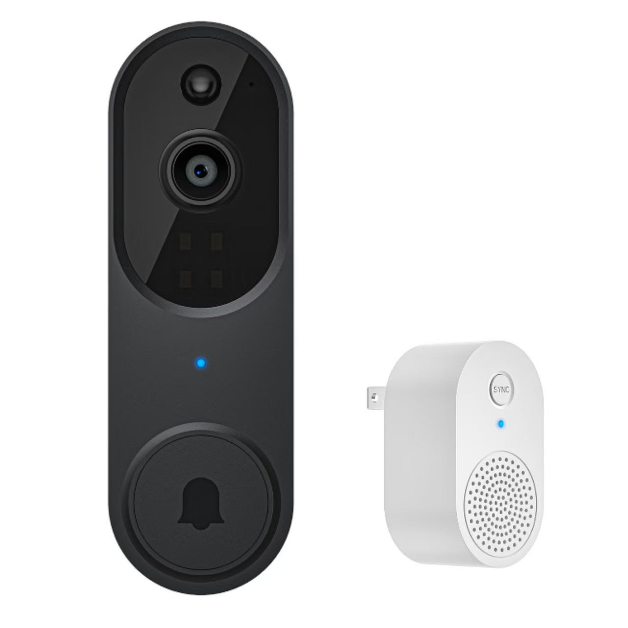 Smart Video Doorbell with Wireless Intercom