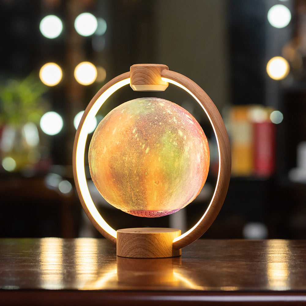 Magnetic levitation lunar lamp Bluetooth speaker
