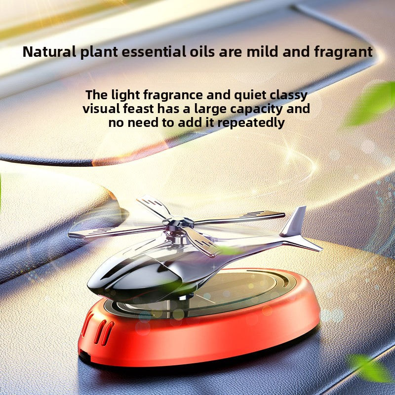Solar Car Aromatherapy with Refillable Fragrance