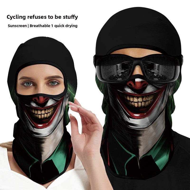 Sun protection cycling mask