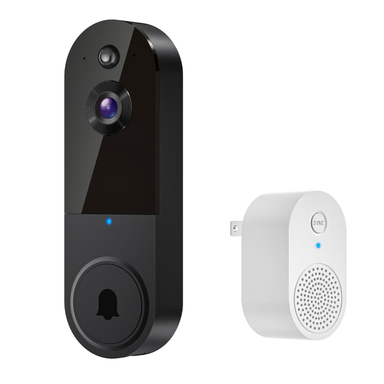 Smart Video Doorbell with Wireless Intercom