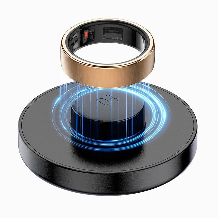 Smart Health Ring with Bluetooth Body Temperature Heart Rate Blood Oxygen Sleep Tracking