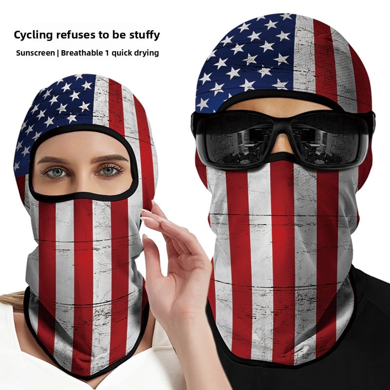 Sun protection cycling mask