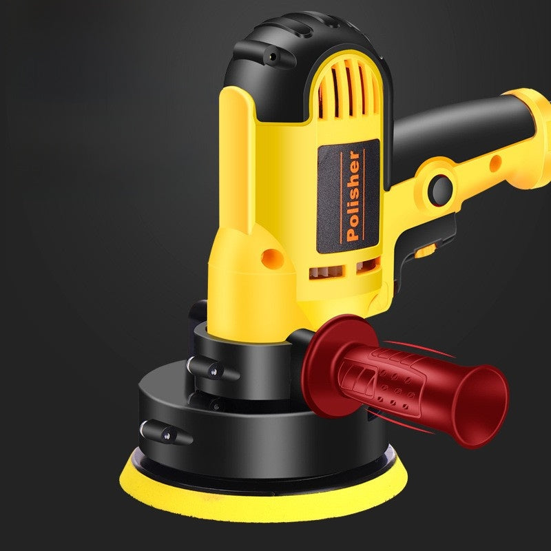 Car detailing waxing machine