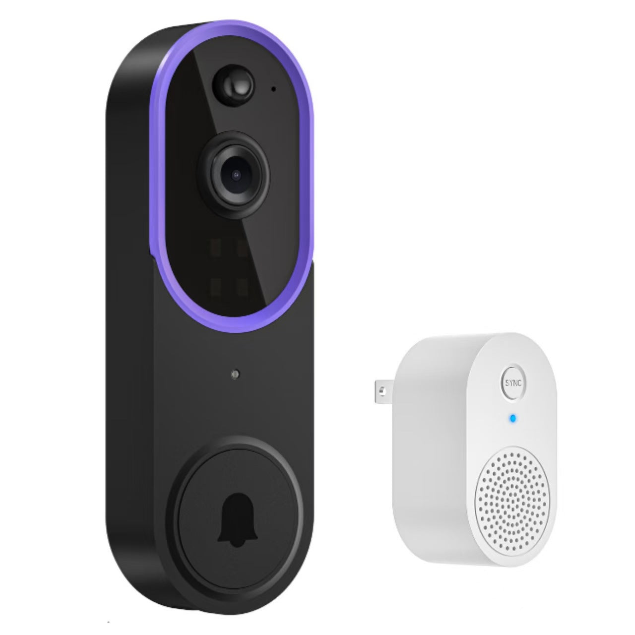 Smart Video Doorbell with Wireless Intercom