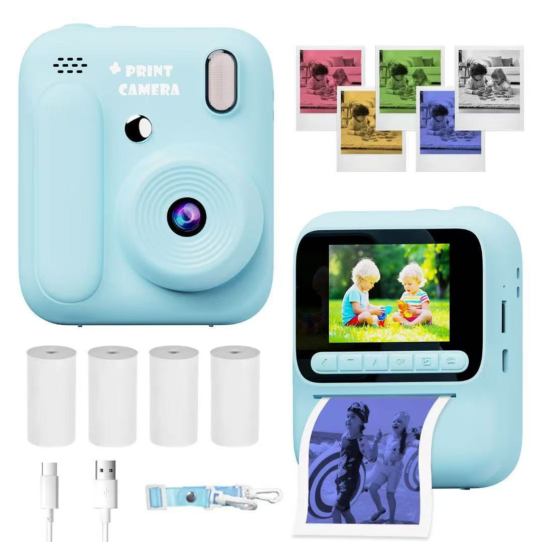 Mini Instant Print Camera for Kids