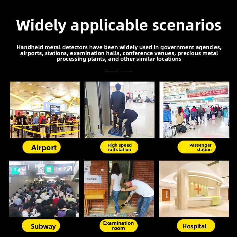 Handheld High Sensitivity Metal Detector