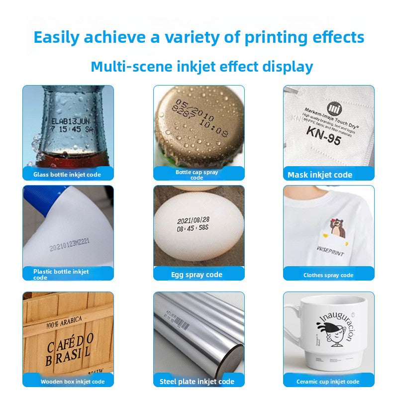 Mini Smart Inkjet Printer Handheld Small