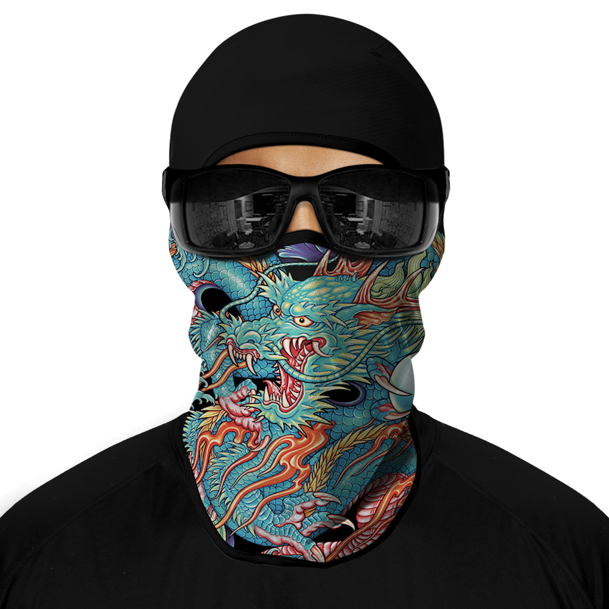 Sun protection cycling mask