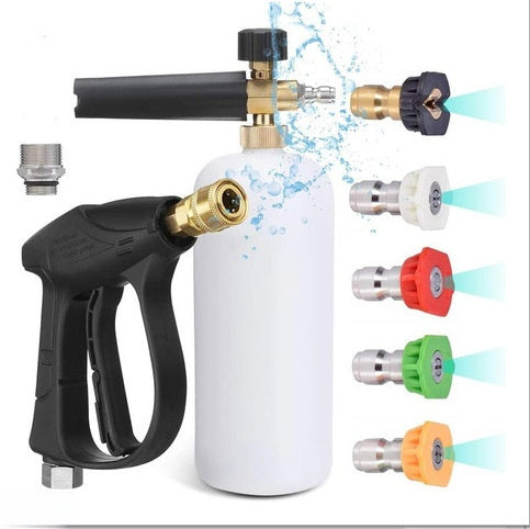 Car washing water gun for household use