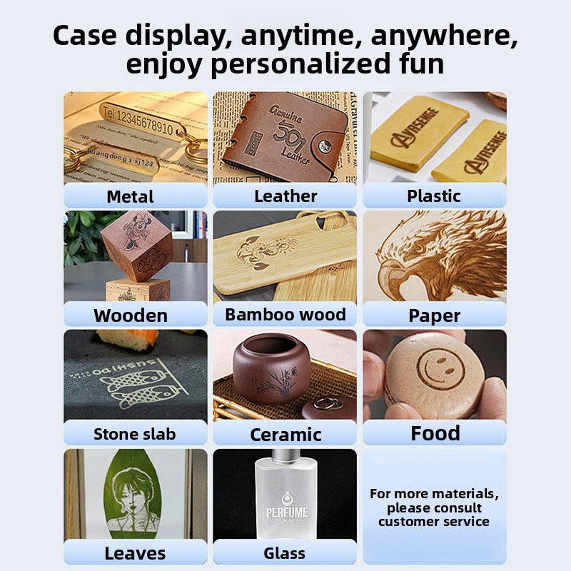 Mini laser engraving machine